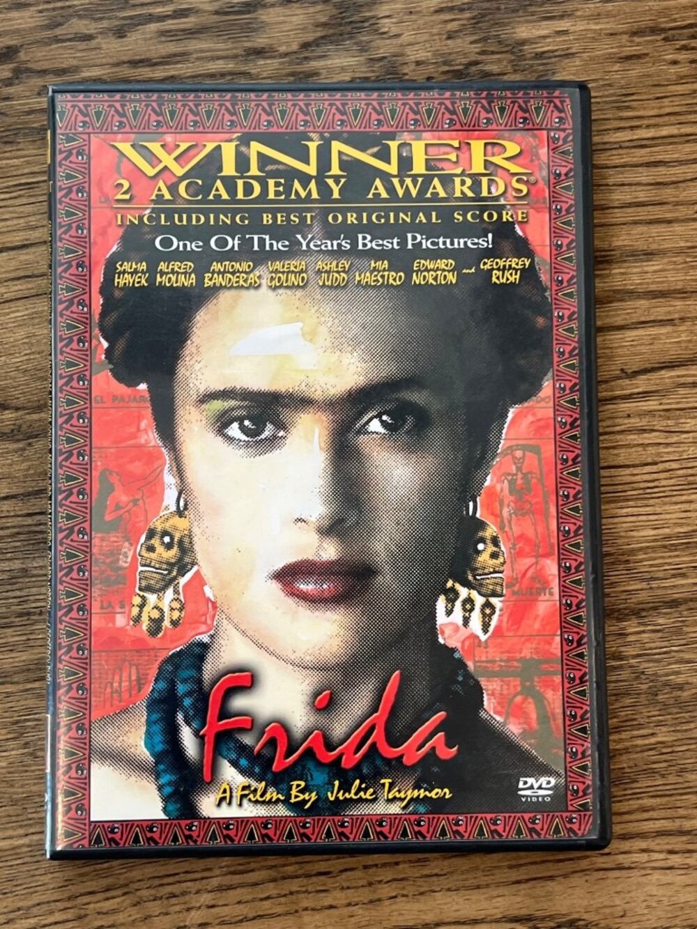 Frida 2002 Movie DVD 2-Disc Set Salma Hayek & Antonio Banderas Pre-Owned